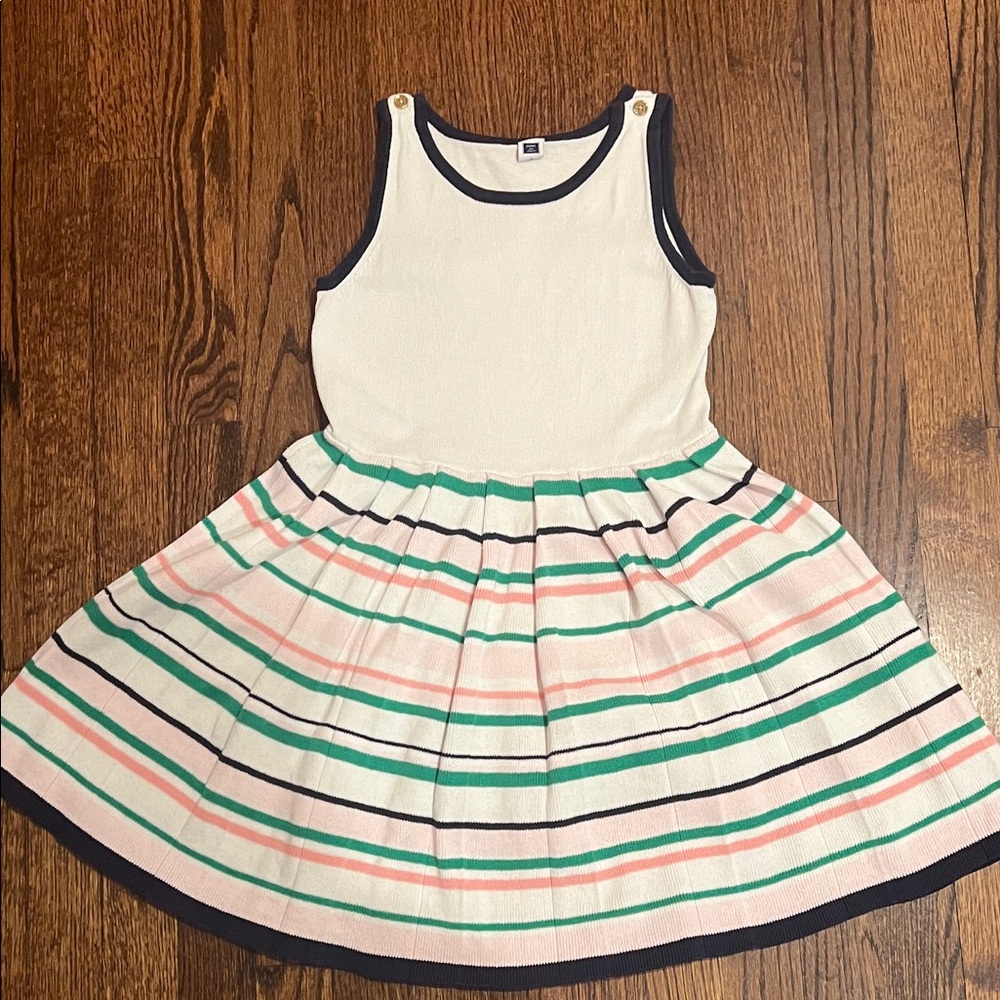 Janie and Jack NWOT Knit sleeveless striped dress